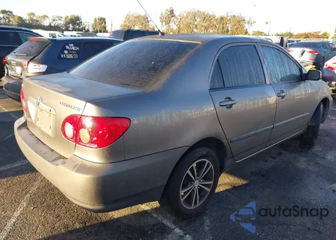 2007 Toyota Corolla Ce from USA, damaged, VIN 1NXBR32E07Z909024